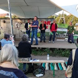 Stadtpolitik zu Gast im Stadtgarten    