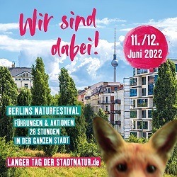 Langer Tag der Stadtnatur 2022    