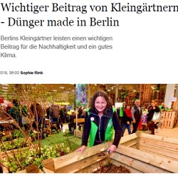 Dünger made in Berlin