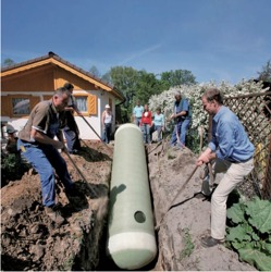 Abwasserentsorgung in Kleingärten 
