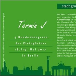 4. Bundeskongress der Kleingärtner 2017 in Berlin